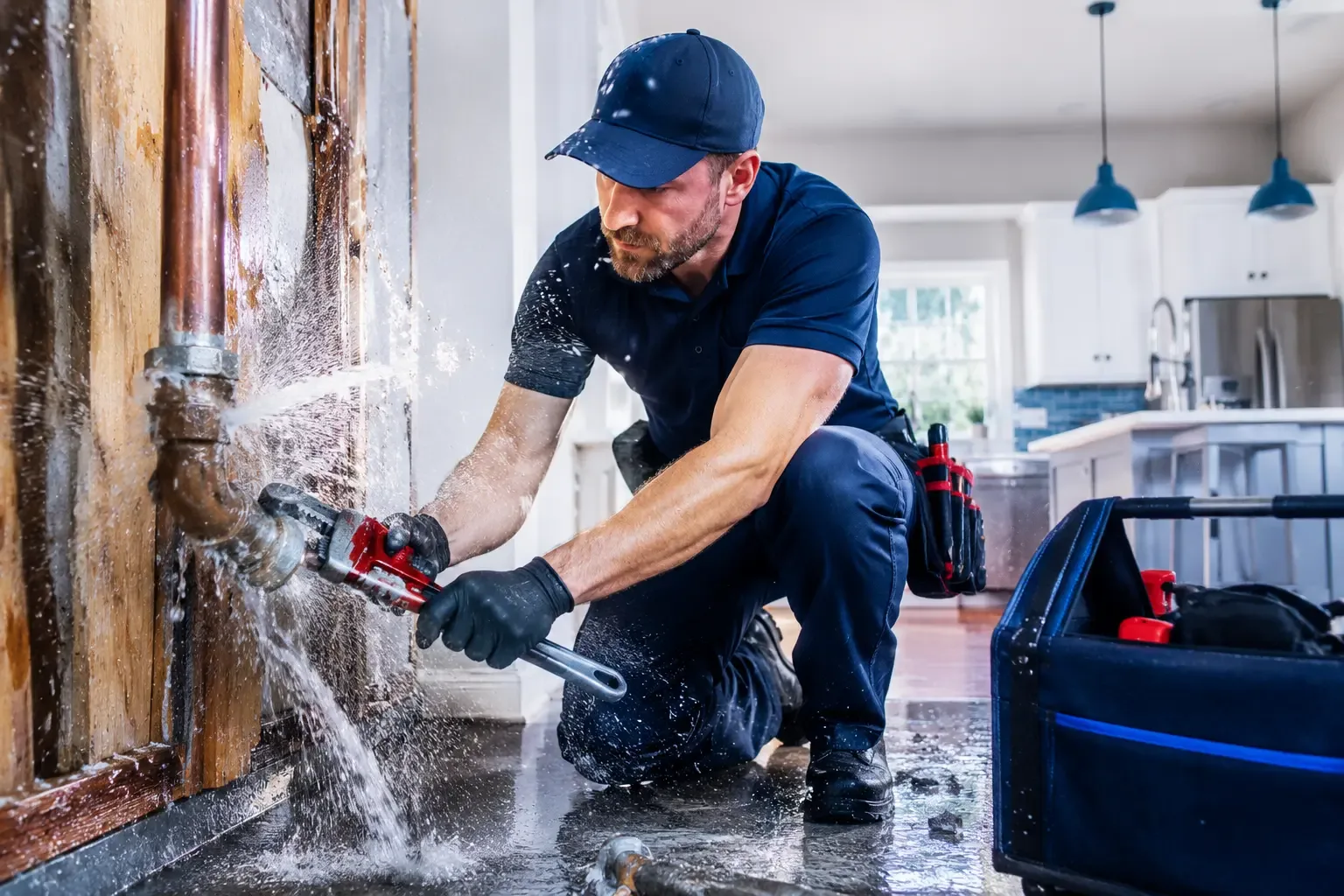 Local emergency pipe repair professionals in Kiowa, KS